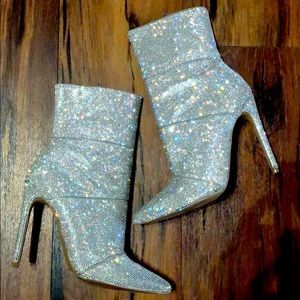 Steve Madden Winona crystal booties
